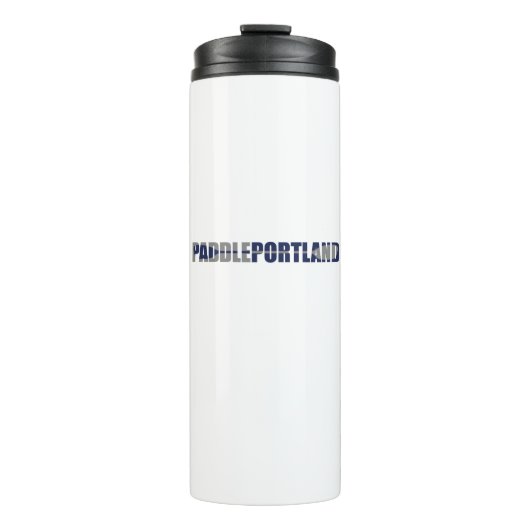 Paddle Portland Kayaking Thermosbecher (Vorderseite)