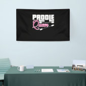 Paddle Queen Girl Kayak Banner (Messeveranstaltung)