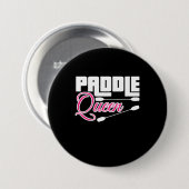 Paddle Queen Girl Kayak Button (Vorne & Hinten)