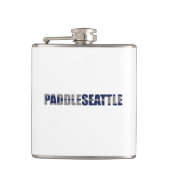 Paddle Seattle Kayaking Flachmann (Vorderseite)