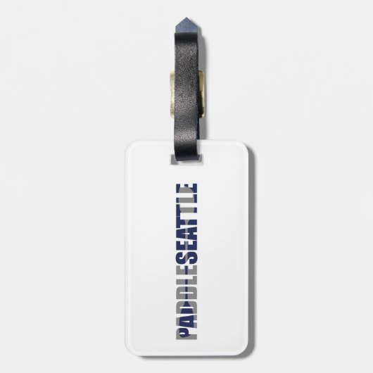 Paddle Seattle Kayaking Gepäckanhänger (Rückseite vertikal)