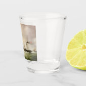 Paddle Steamer Ariel 1831 Schnapsglas (Rechts)