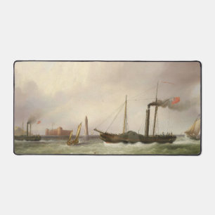 Paddle Steamer Ariel 1831 Schreibtischunterlage