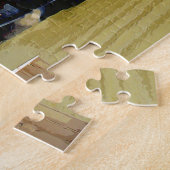 Paddle Steamer Auf Wasserfarbe Fluss, Puzzle Jigsa (Seite)