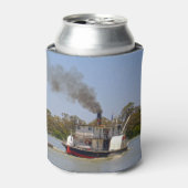 Paddle Steamer Chugging Down River Murray Dosenkühler (Kanne Vorderseite)