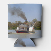 Paddle Steamer Chugging Down River Murray Dosenkühler (Vorderseite)