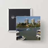 Paddle Steamers, Brisbane River, Brisbane, Button (Vorne & Hinten)