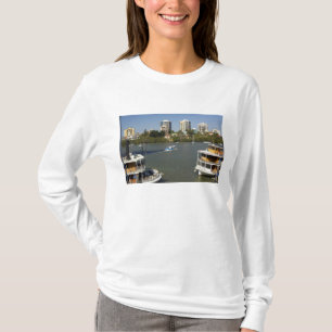 Paddle Steamers, Brisbane River, Brisbane, T-Shirt