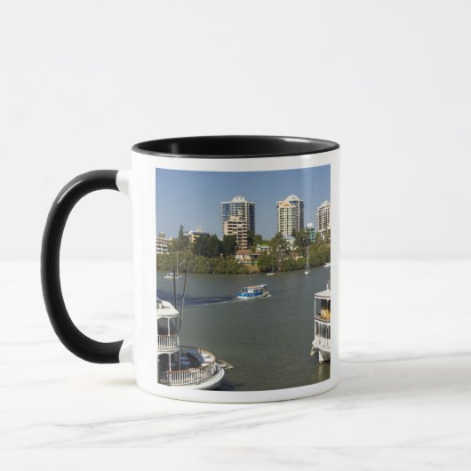 Paddle Steamers, Brisbane River, Brisbane, Tasse (Links)