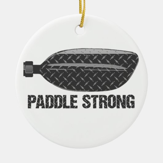 Paddle Strong Keramik Ornament (Vorne)