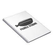 Paddle Strong Notizblock (Rechte Seite)