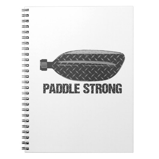 Paddle Strong Notizblock (Vorderseite)