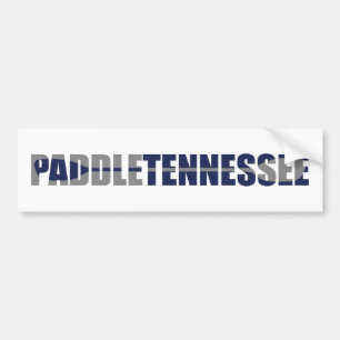 Paddle Tennessee Kayaking Autoaufkleber