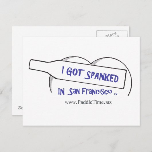 PADDLE TIME SAN FRANCISCO POSTKARTE (Vorne/Hinten)