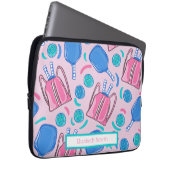 Paddle und Balls aus Pickleball Paddel und Balls P Laptopschutzhülle (Vorne Rechts)