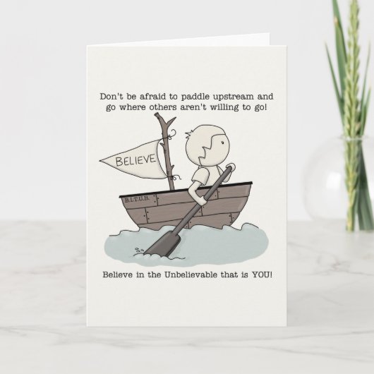 Paddle Upstream Karte (Vorderseite)