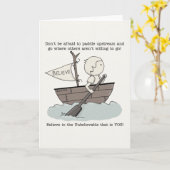 Paddle Upstream Karte (Gelbe Blume)