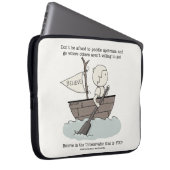 Paddle Upstream Laptopschutzhülle (Vorne Rechts)