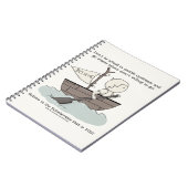 Paddle Upstream Notizblock (Linke Seite)