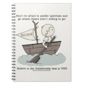 Paddle Upstream Notizblock (Vorderseite)