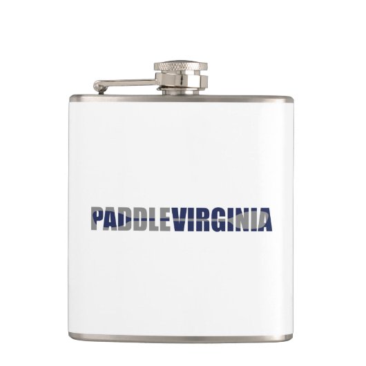 Paddle Virginia Kayaking Flachmann (Vorderseite)