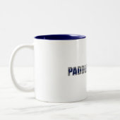 Paddle Virginia Kayaking Zweifarbige Tasse (Links)