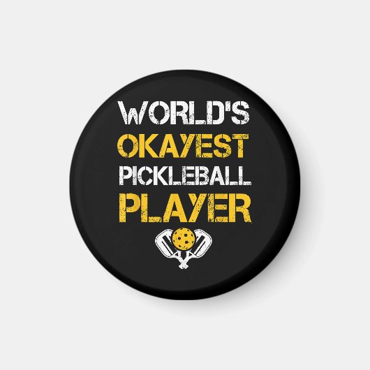 Paddle von Funny Pickleball - Pickleballing & P Magnet (Vorne)