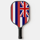 Paddle von Hawaii-Staatsflagge Pickleball (Vorderseite)