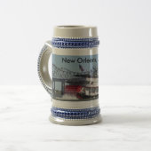 Paddle Wheeler Bierglas (Vorderseite Links)
