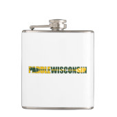 Paddle Wisconsin Kayaking Flachmann (Vorderseite)