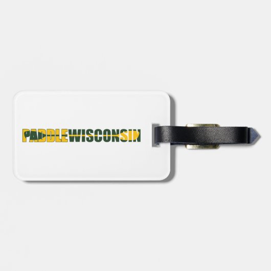 Paddle Wisconsin Kayaking Gepäckanhänger (Rückseite horizontal)