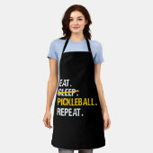 Paddleball - Sleep Pickleball wiederholen Schürze (Getragen)