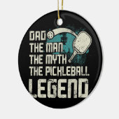 Paddleball-Sportpaddel für Mens Pickleball Keramik Ornament (Links)