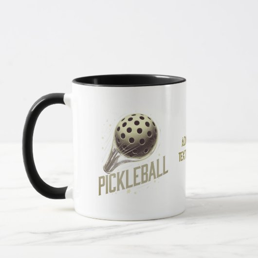 Paddleball T-Shirt Sports Lover Pickleball Player Tasse (Links)