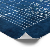 Paddleboard Blueprint Patent Lakehouse Dekoration (Ecke)