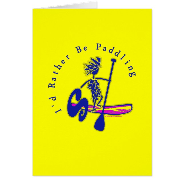 Paddleboard, das ich eher paddeln würde (Vorne)