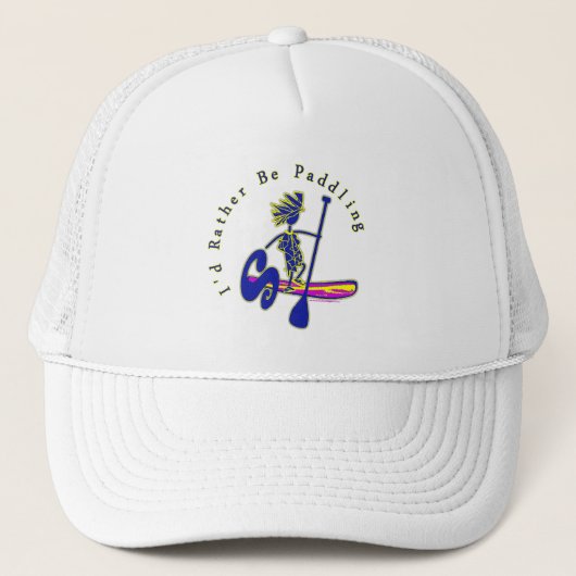 Paddleboard, das ich eher paddeln würde truckerkappe (Vorderseite)