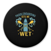 Paddleboard Paddleboarding Keramikknauf (Vorderseite)