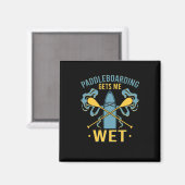 Paddleboard Paddleboarding Magnet (Vorderseite/Rückseite)