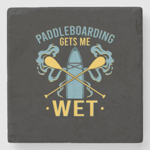 Paddleboard Paddleboarding Steinuntersetzer