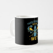 Paddleboard Stand-Up-Paddling Kaffeetasse (Vorderseite Links)