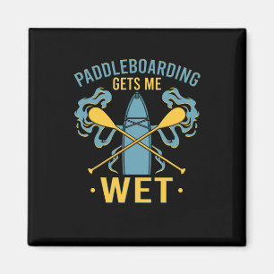 Paddleboard Stand-Up-Paddling Magnet