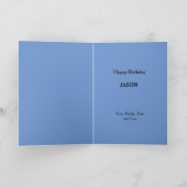 Paddleboarder aufstehen karte (Innenseite)