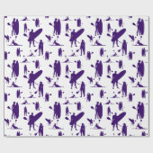Paddleboarding  geschenkpapier (Flach)