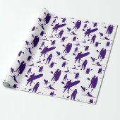 Paddleboarding  geschenkpapier (Ungerollt)