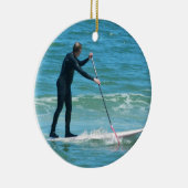 Paddleboarding Keramikornament (Rechts)