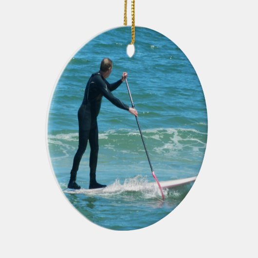 Paddleboarding Keramikornament (Rechts)