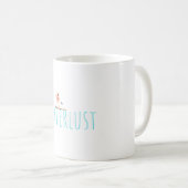 Paddleboarding mit Wasserlust Kaffeetasse (VorderseiteRechts)