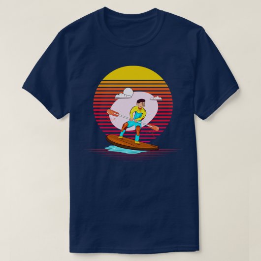 Paddleboarding Vapor T-Shirt (Design vorne)
