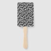 Paddlefächer Fächer (Rückseite)